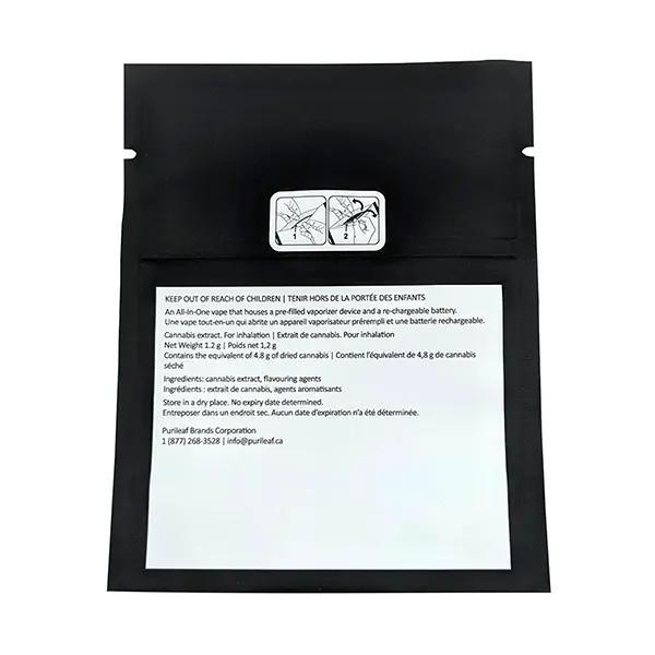 Image for 1000 Mg THC Vibe AIO - Jungle Jive, cannabis disposable vapes by Tytan