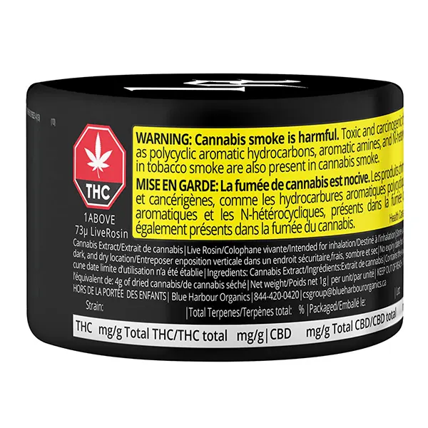 Image for 73u Live Rosin, cannabis all products by 1Above