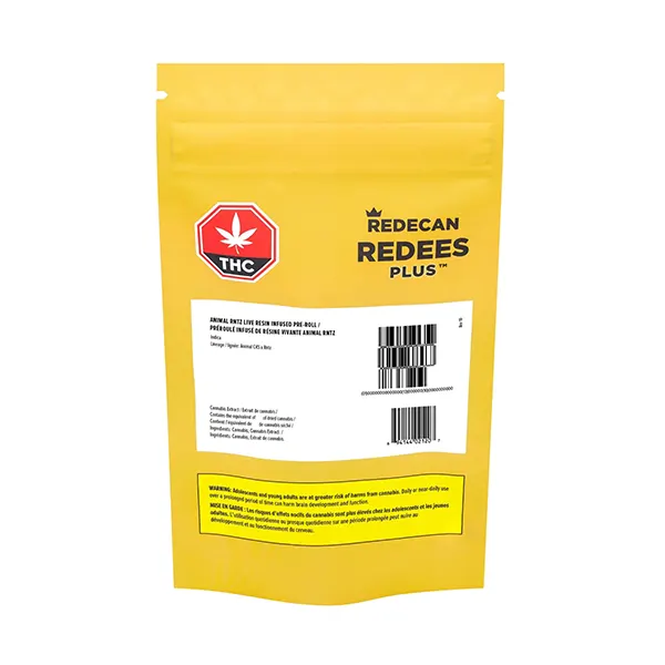Image for Animal Rntz Redees PLUS Live Resin Infused Pre-Roll, cannabis pre-rolls by Redecan