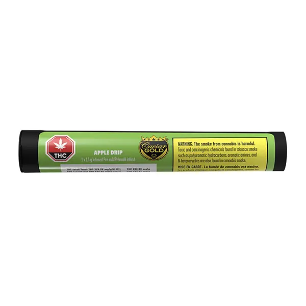 Apple Drip Infused Pre-roll (Pre-Rolls) by Caviar Gold