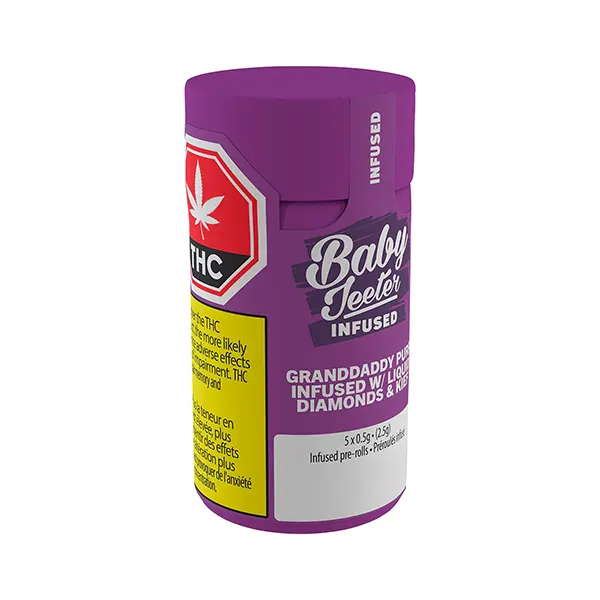 Baby Jeeter Infused Grand Daddy Purp Pre-Roll (Pre-Rolls) by Jeeter