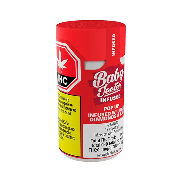 Image for Baby Jeeter Infused Pop Up Infused Pre-Roll, cannabis all products by Jeeter