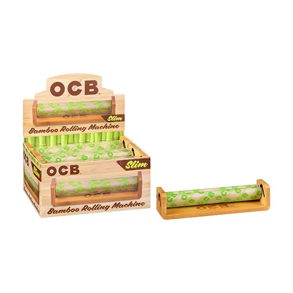 Image for Bamboo Roller Slim, cannabis rolling papers, cones by OCB