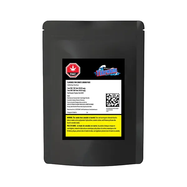 Flavoured Pink Donuts Ground Pack (Milled Flower) by Double J's