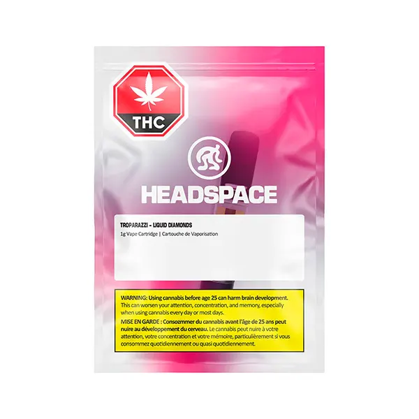 Image for Troparazzi Liquid Diamond Vape, cannabis 510 cartridges by Headspace