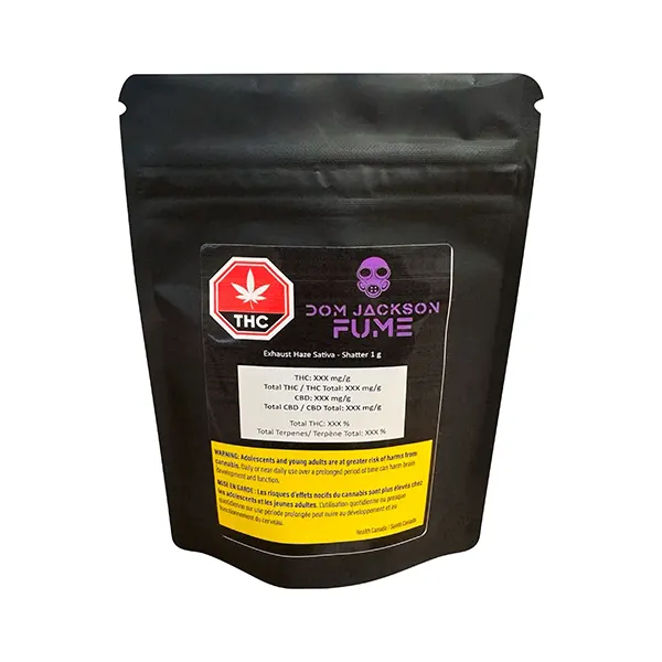 Image for Max Exhaust Haze Sativa - Shatter, cannabis shatter, wax by Dom Jackson