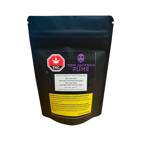 Image for GAS Tank: Single Strain Cold Cure RESIN Vape, cannabis all products by Dom Jackson