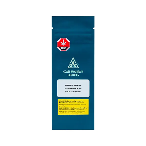 BC Organic Dancehall Pre-Roll (Pre-Rolls) by Coast Mountain Cannabis