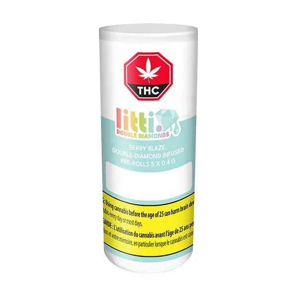 Image for Berry Blaze Double Diamond Infused Pre-Roll, cannabis all products by Litti.