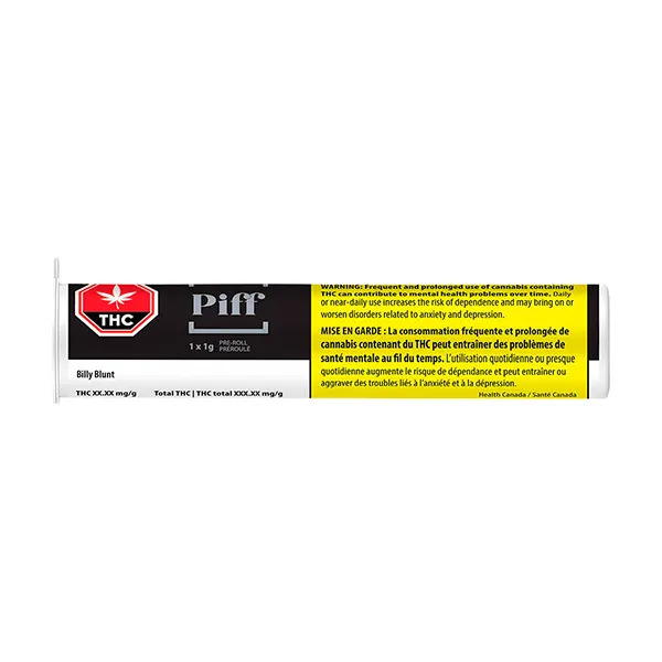 Image for Billy Blunt Pre-Roll, cannabis all products by Piff