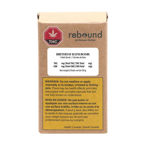 Image for Birthday Bath Bomb, cannabis bath, shower by Stewart Farms