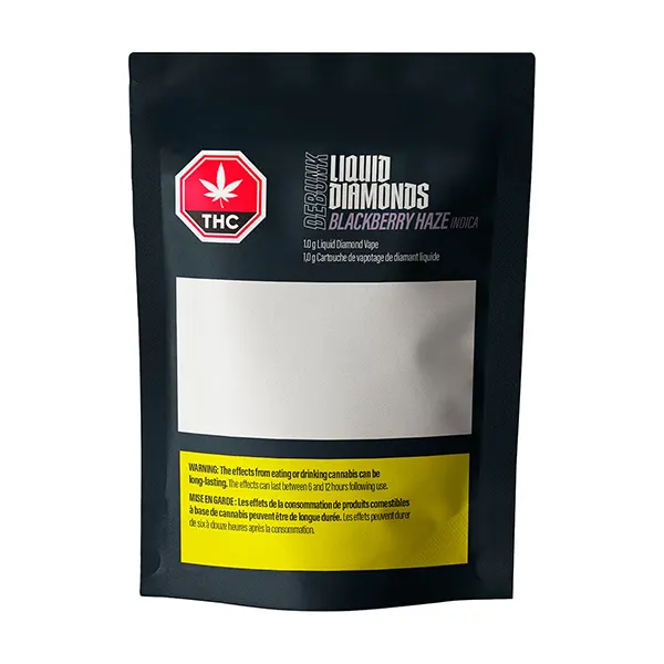 Image for Blackberry Haze Liquid Diamonds 510 Vape, cannabis top rated in all products by Debunk