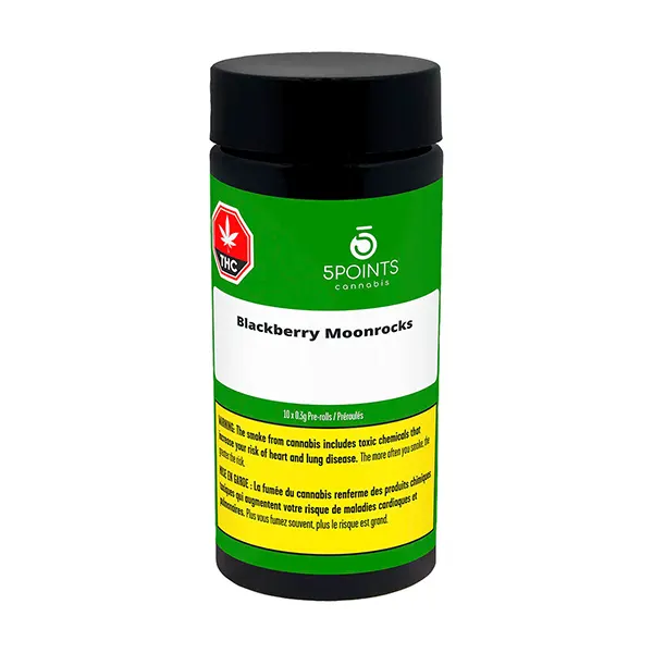 Blackberry Moonrocks Pre-Roll (Pre-Rolls) by 5 Points Cannabis