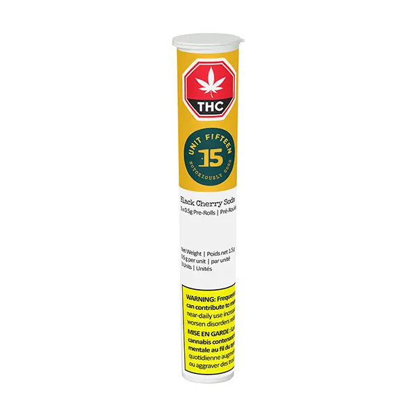 Black Cherry Soda Pre-Rolled Craft Cannabis (Pre-Rolls) by Unit 15