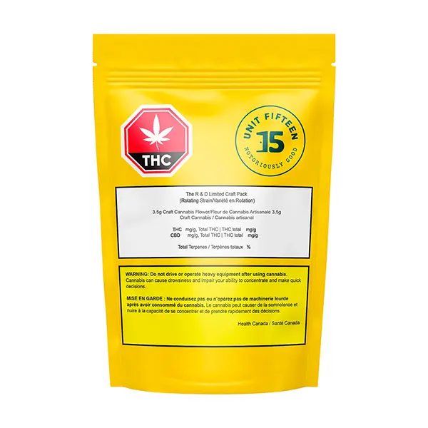 Image for The R & D Limited Craft Pack, cannabis dried flower by Unit 15