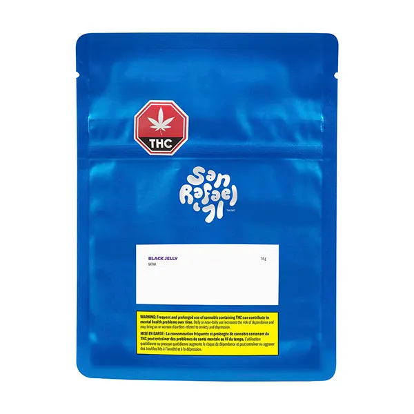 Image for Black Jelly, cannabis dried flower by San Rafael '71