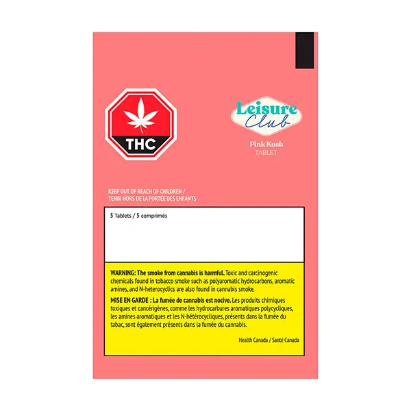 Bliss Tabs - Pink Kush (Capsules, Softgels) by Leisure Club