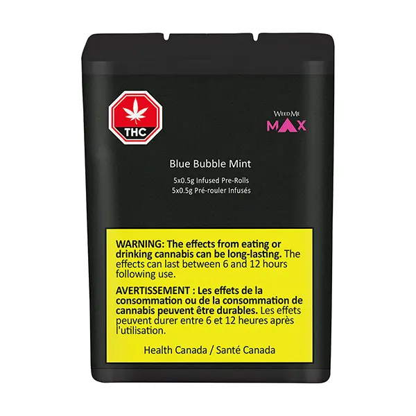 Blue Bubbles Infused Pre-Roll (Pre-Rolls) by Weed Me