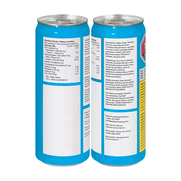 Live Rosin Infused Iced Tea Cali Raspberry (Juices) by Green Monke