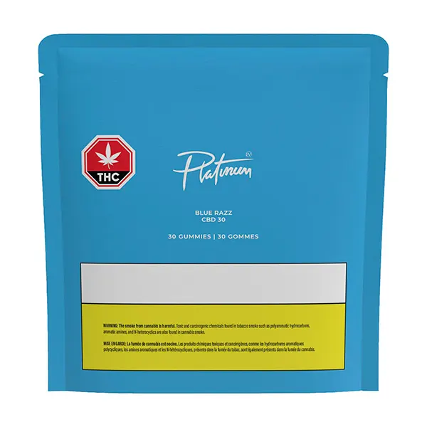 Blue Razz CBD (Gummies) by Platinum