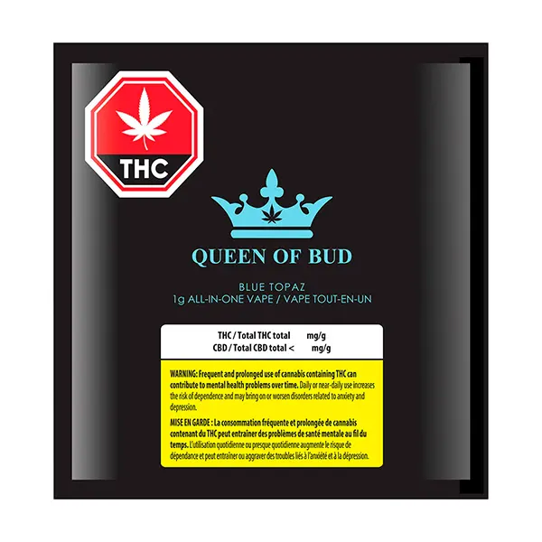 Image for Blue Topaz Liquid Crystals, cannabis all products by Queen of Bud