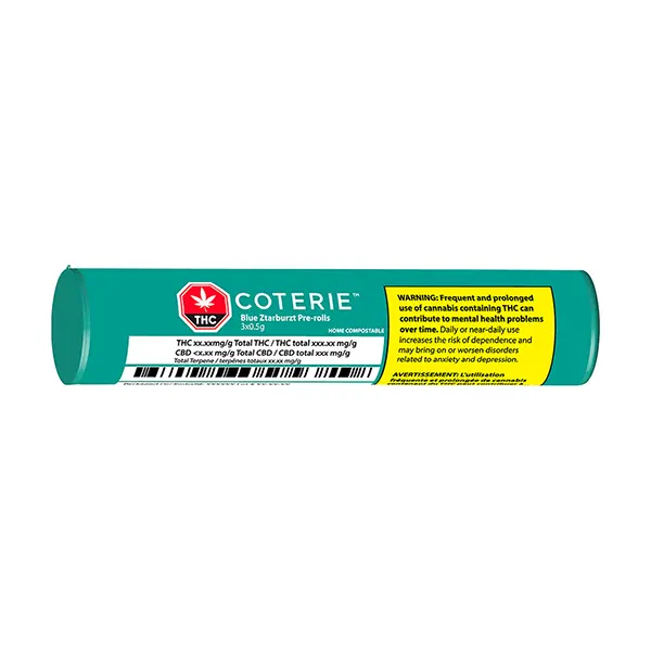 Blue Ztarburzt Pre-Roll (Pre-Rolls) by Coterie