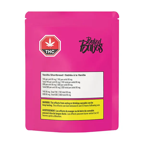 Image for Vanilla Shortbread, cannabis baked goods by Baked Babes