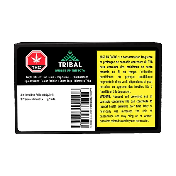 Bubble Up Trifecta Infused Pre-Roll (Pre-Rolls) by Tribal