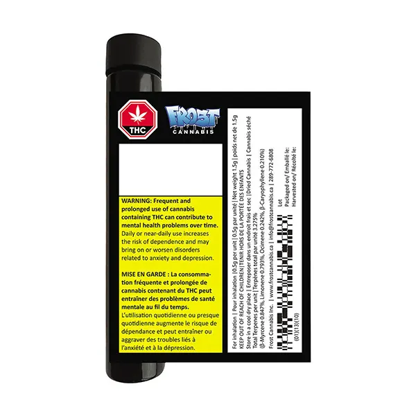 Image for Candy Bones Pre-Roll, cannabis all products by Frost Cannabis