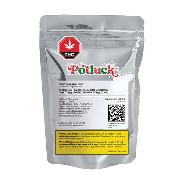 Image for Candy Cane Kush, cannabis dried flower by Potluck