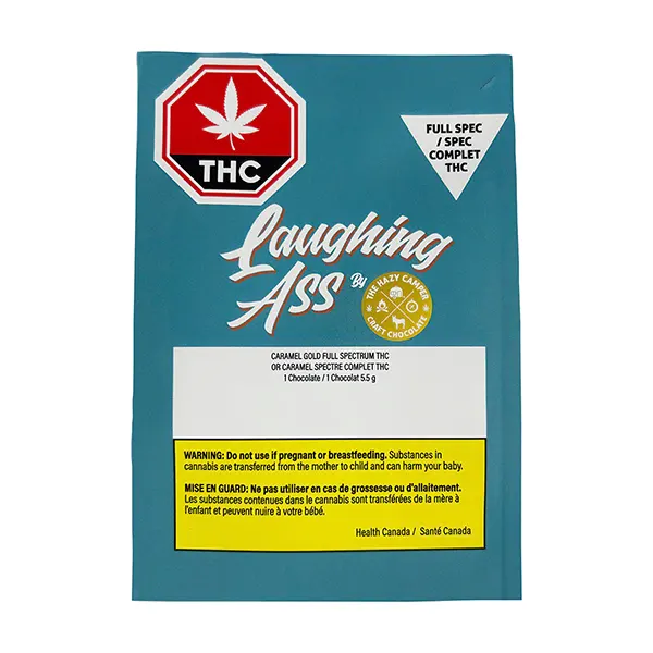 Image for Caramel Gold Full Spectrum THC, cannabis chocolates by The Hazy Camper