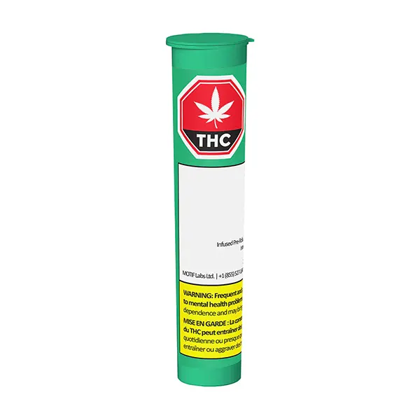 Image for Caribbean Crush Kief Coated Infused Pre-roll, cannabis pre-rolls by Trippy Sips