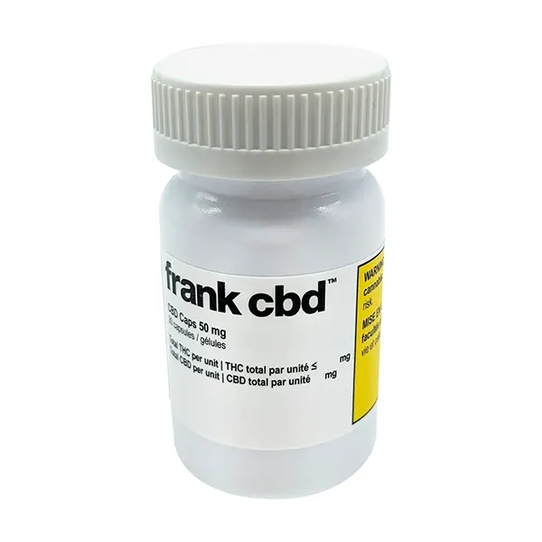 Image for CBD Caps 50, cannabis all products by Frank CBD
