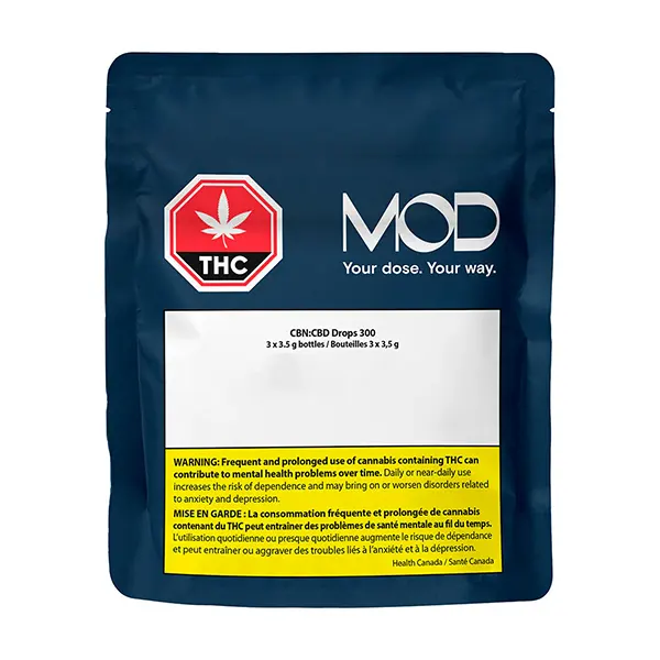 CBN:CBD Drops 300 (Bottled Oils) by MOD