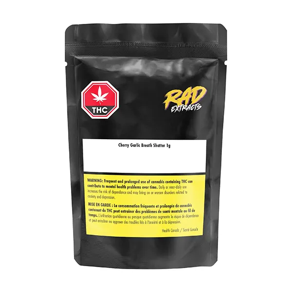 Image for Galactic Giggles x Mango Kush Shatter, cannabis shatter, wax by RAD