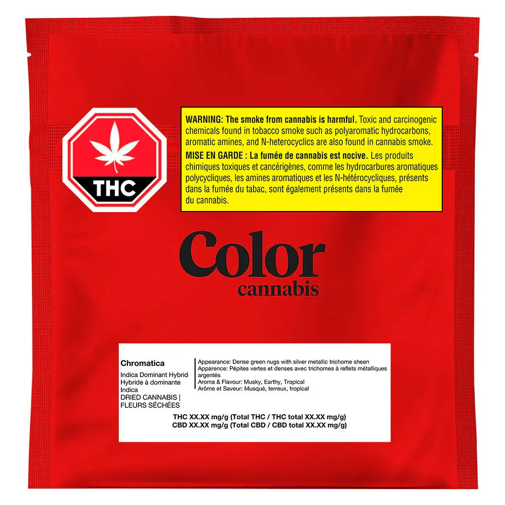 Image for Chromatica, cannabis dried flower by Color Cannabis