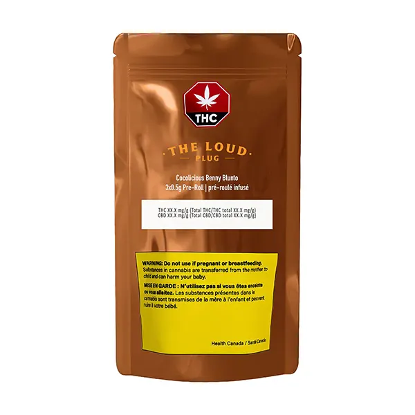 Image for Cocolicious Benny Blunto, cannabis blunts by The Loud Plug