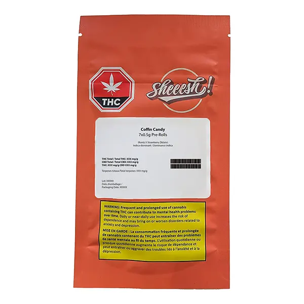 Coffin Candy Pre-Roll (Pre-Rolls) by Sheeesh!