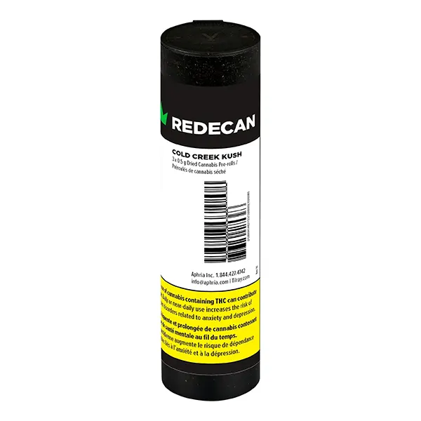 Cold Creek Kush Pre-Roll (Pre-Rolls) by Redecan