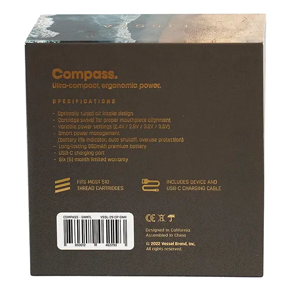 Image for Compass, cannabis all products by Vessel