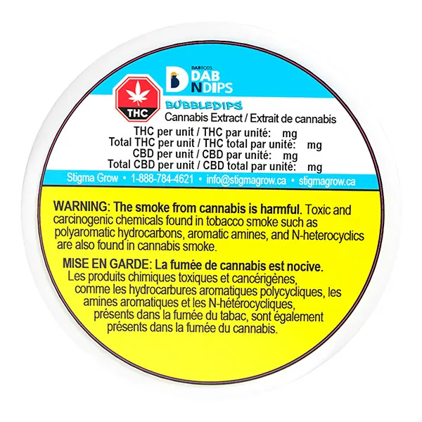 Dab N Dips BubbleDips (Sublingual Strips) by Dab Bods