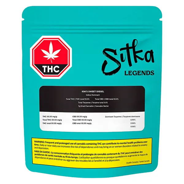 Image for Kim's Sweet Diesel, cannabis dried flower by Sitka Legends