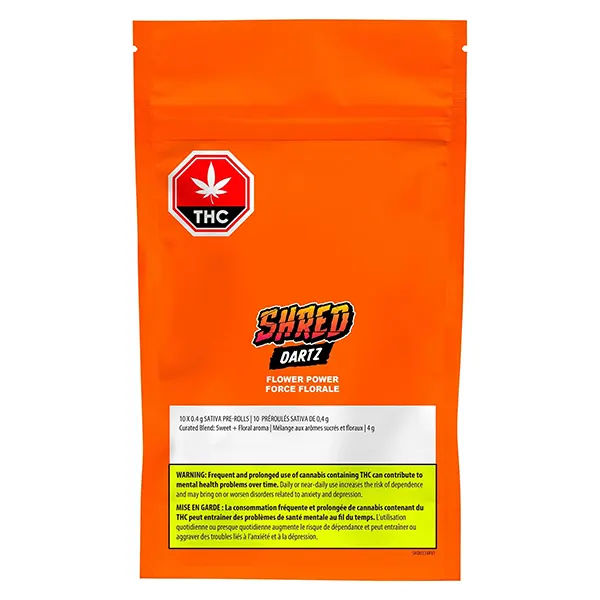 Flower Power Dartz Pre-Roll (Pre-Rolls) by Shred