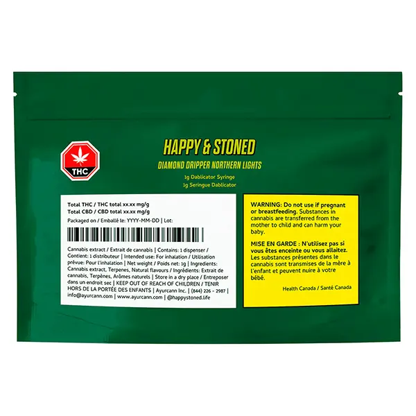 Image for Diamond Dripper Northern Lights, cannabis resin, rosin by Happy & Stoned