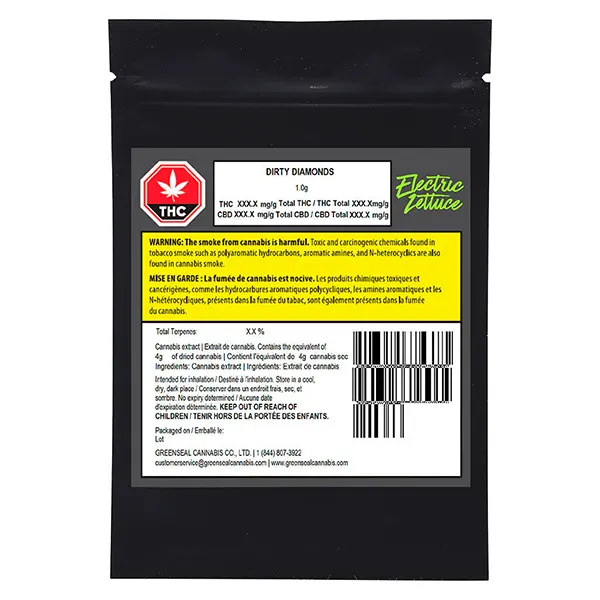 Image for Dirty Diamonds, cannabis all products by Electric Lettuce