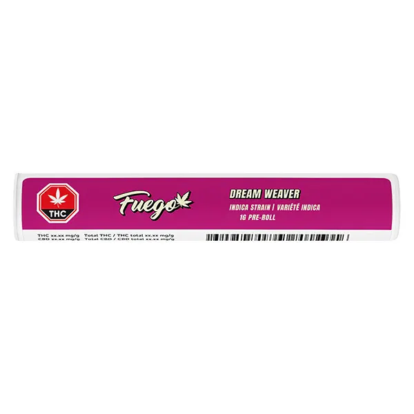 Image for Dream Weaver Indica Pre-Roll, cannabis all products by Fuego