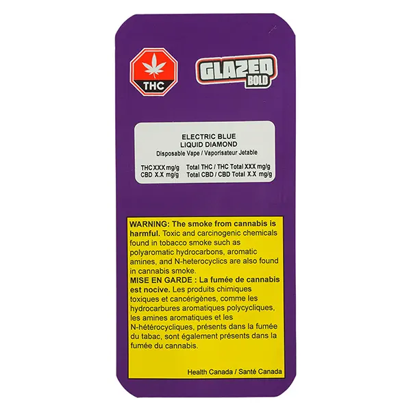 Image for Electric Blue Liquid Diamond Aio Disposable, cannabis disposable vapes by BOLD