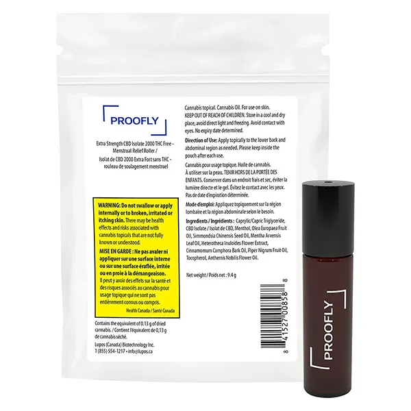 Extra Strength CBD Arnica Relief Roll-On (Creams, Lotions) by Proofly