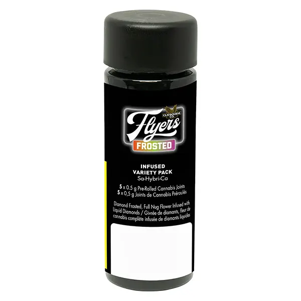 Image for Flyers Frosted Infused Variety Pack Pre-Rolls, cannabis pre-rolls by Claybourne