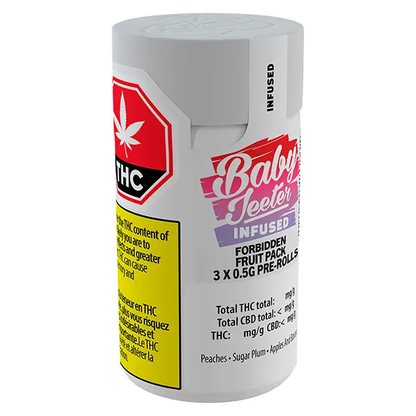 Image for Baby Jeeter Infused Forbidden Fruit Pack Pre-Roll, cannabis all products by Jeeter